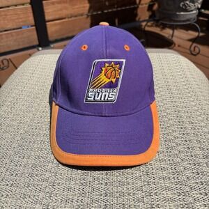 NBA Elevation Phoenix Suns Hat Mens OSFM Purple Orange Good Embroidered Logo